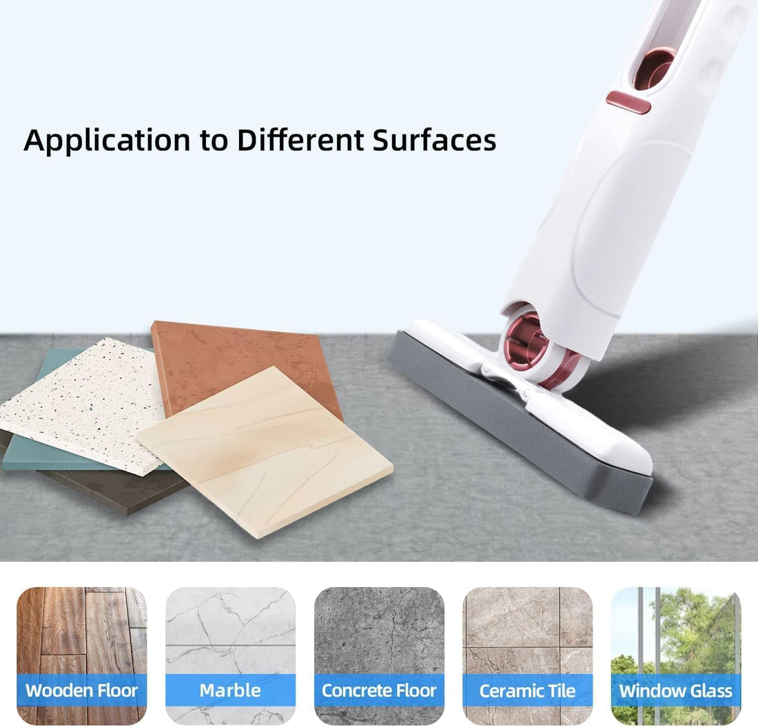 Mini Mop for Kitchen & Bathroom | Efficient Small-Space Cleaning Tool