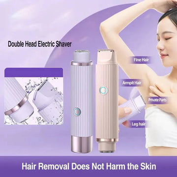 Double Head Electric Shaver For Women – Smooth & Fast Shaving