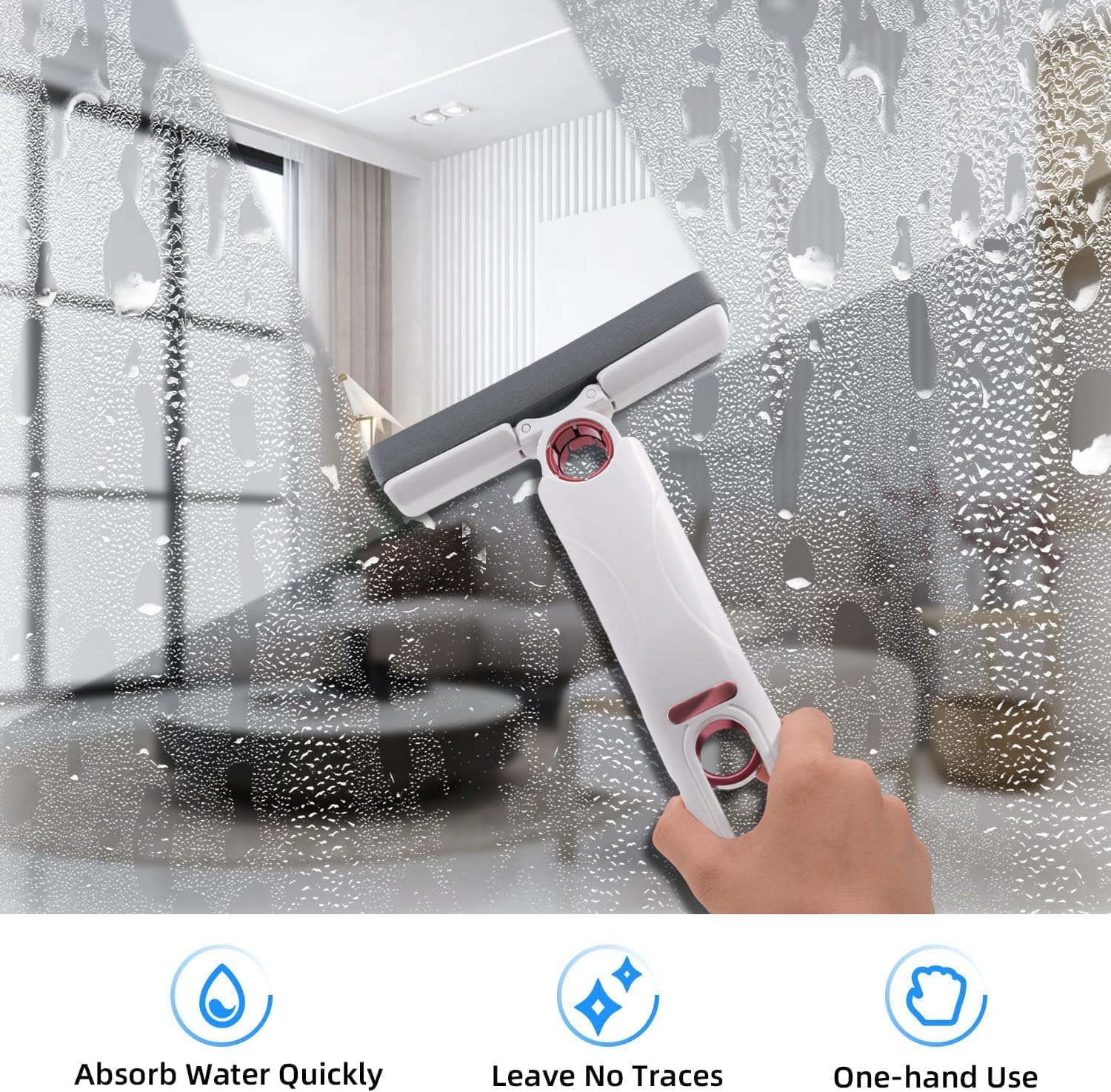 Mini Mop for Kitchen & Bathroom | Efficient Small-Space Cleaning Tool