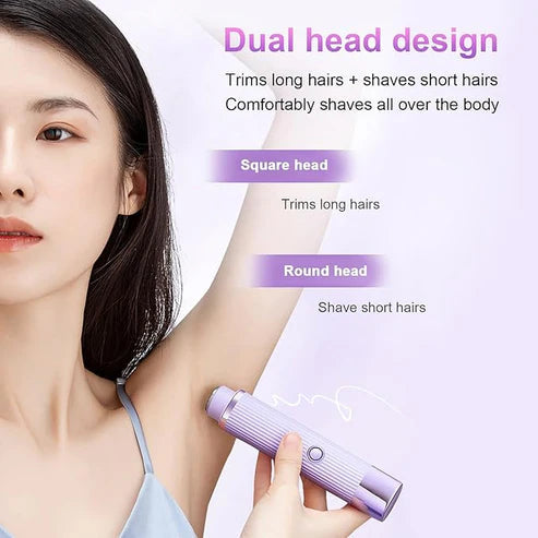 Double Head Electric Shaver For Women – Smooth & Fast Shaving